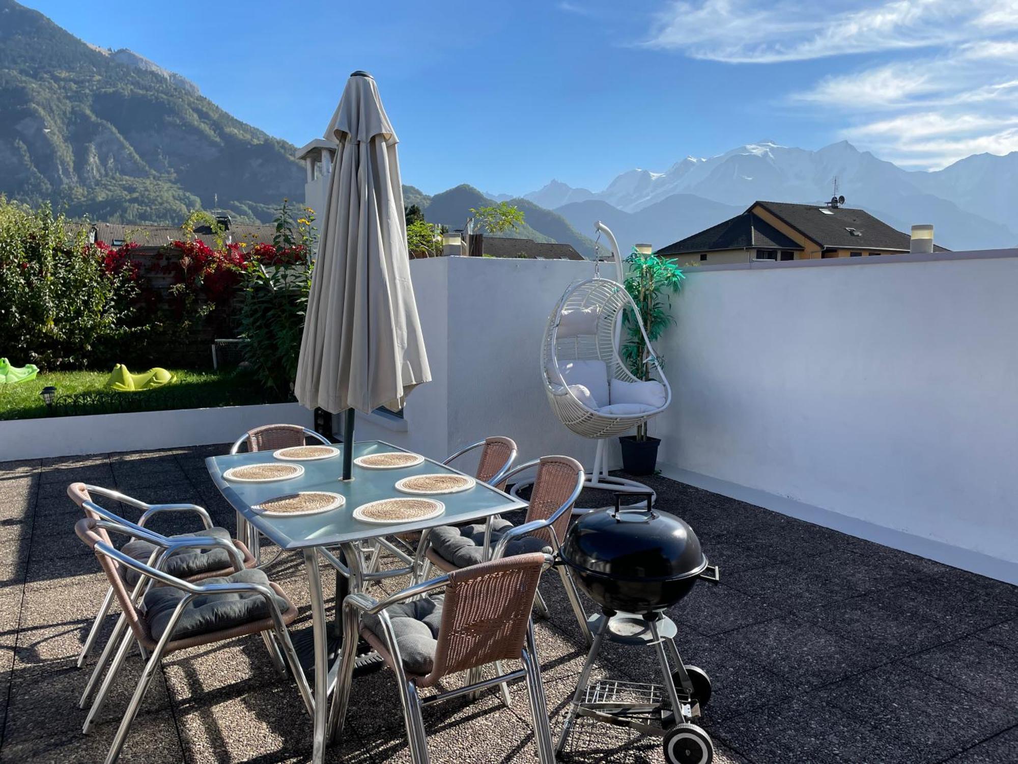 Rooftop 1 - Jacuzzi Prive Au Pied Du Monte-Blanco Салланш Экстерьер фото