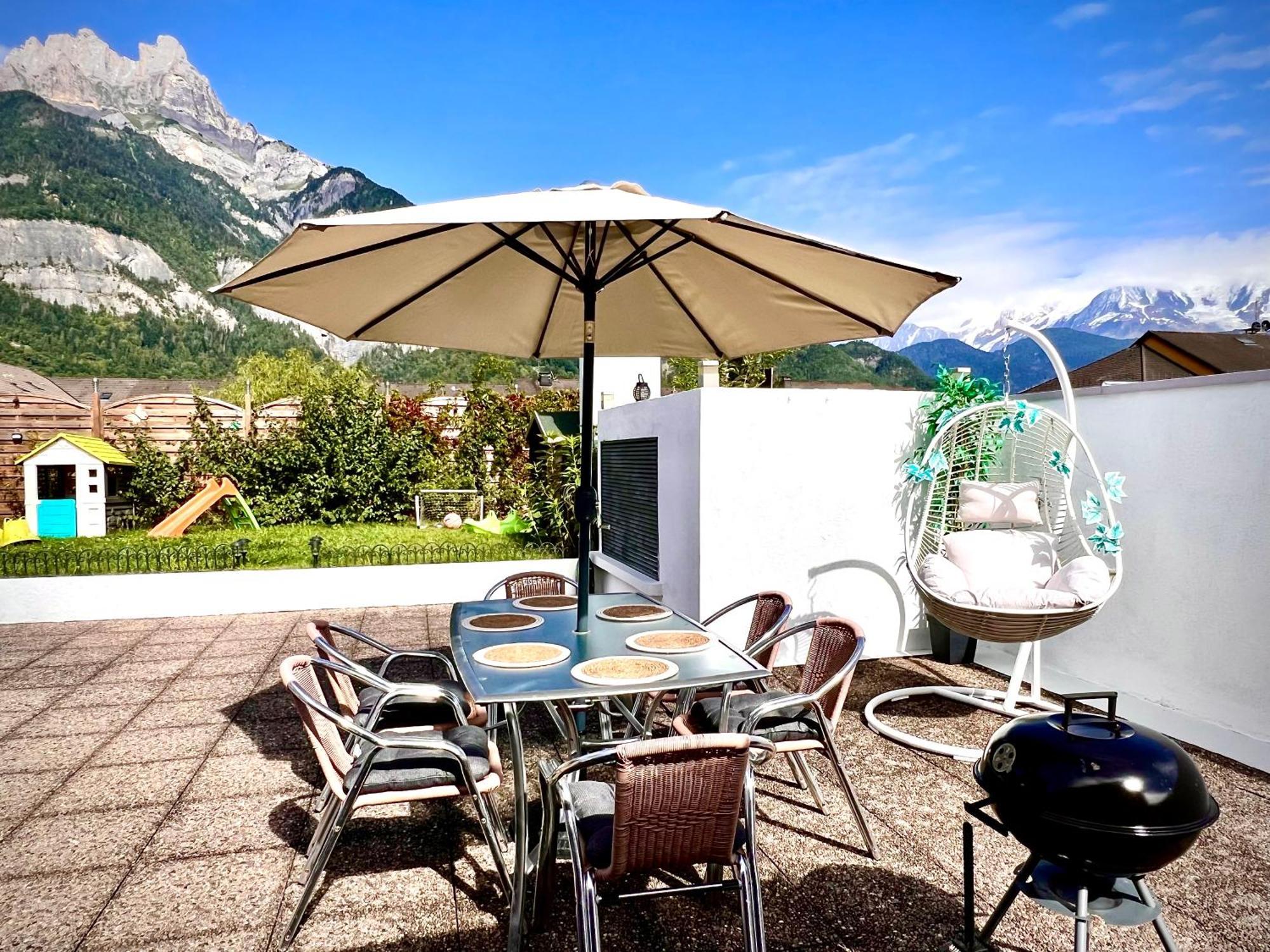 Rooftop 1 - Jacuzzi Prive Au Pied Du Monte-Blanco Салланш Экстерьер фото
